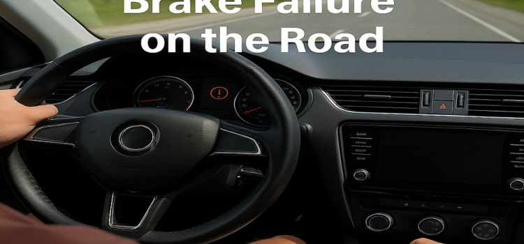 Sudden Brake Failure on the Road