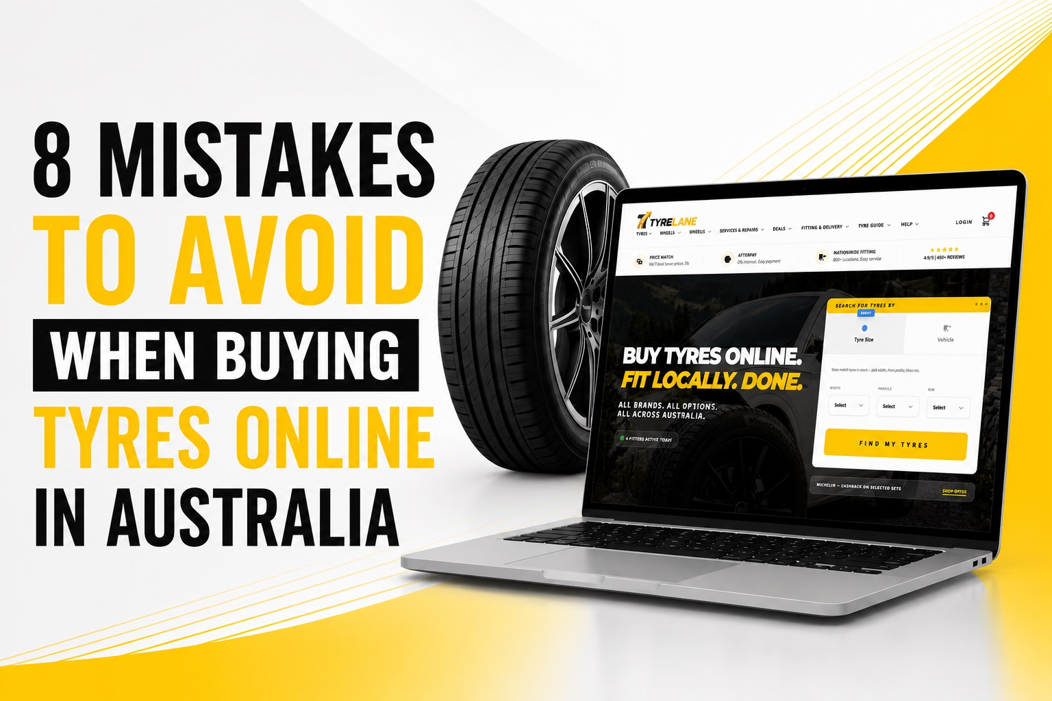 Mistakes to Avoid When Buying Tyres Online in Australia