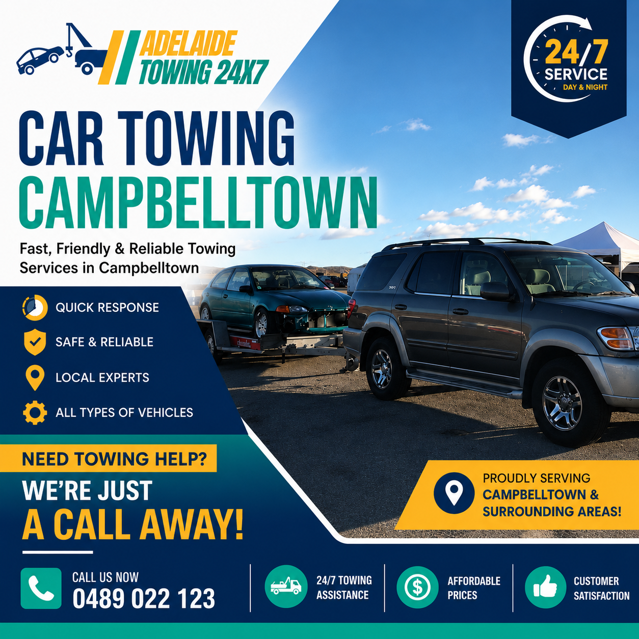 car towing campbelltown